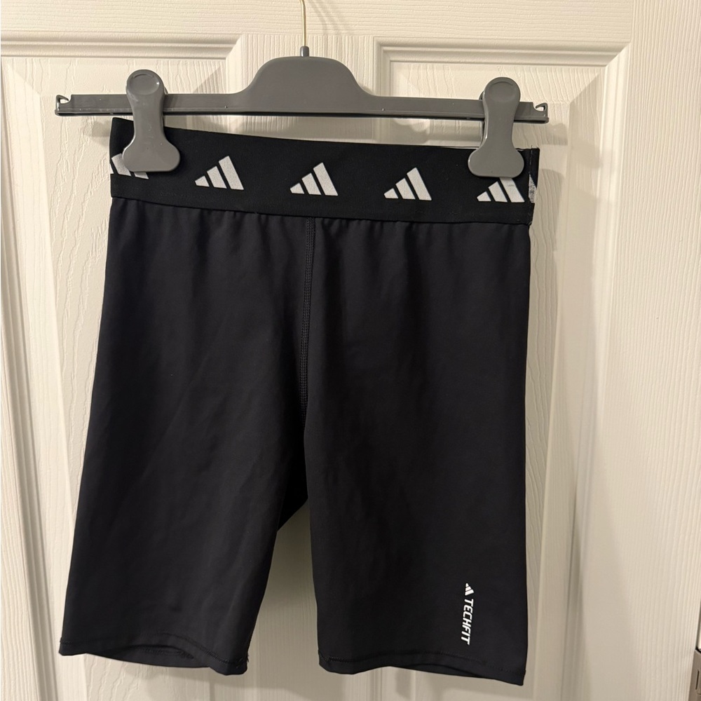 Adidas Black Techfit Performance Shorts